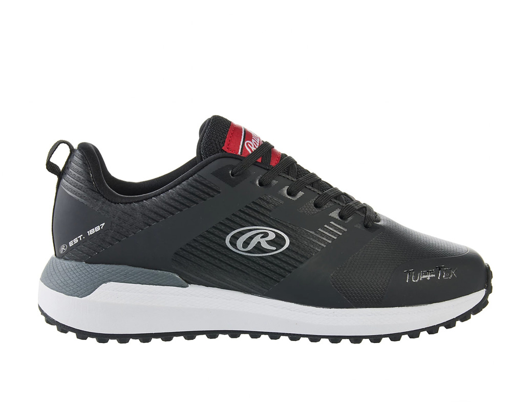 RAWLINGS League Turf Baseball Cleats Mens 6.5 Womens 8 WIDE Black NWOB
